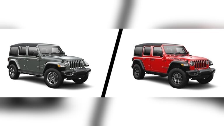 What is the Difference between a Rubicon And a Sahara