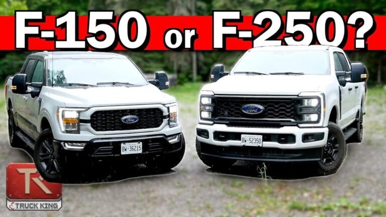 What is the Difference between an F150 And an F250