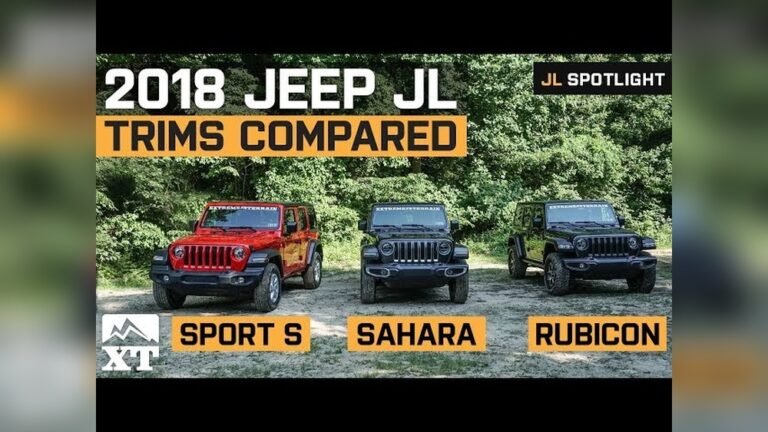 What is the Difference between Jeep Wrangler Models