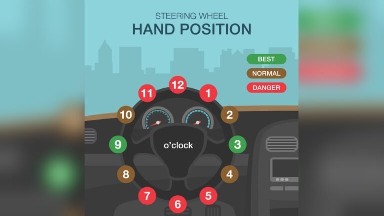What is the Proper Hand Position on the Steering Wheel