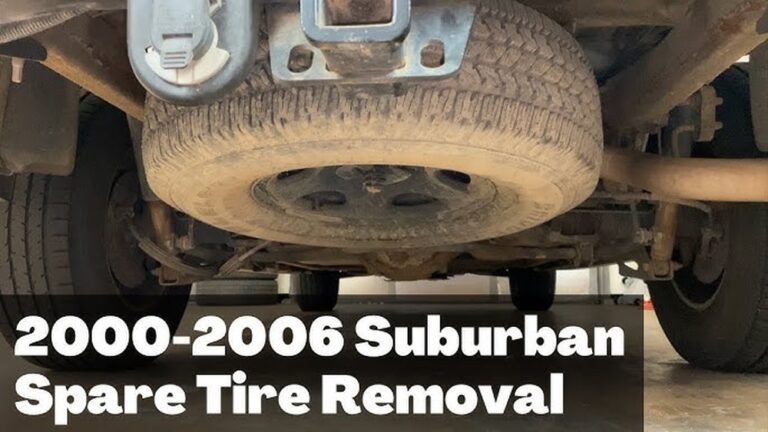 What Size of Undermount Spare Tire Tool 2000 Chevy Silverado
