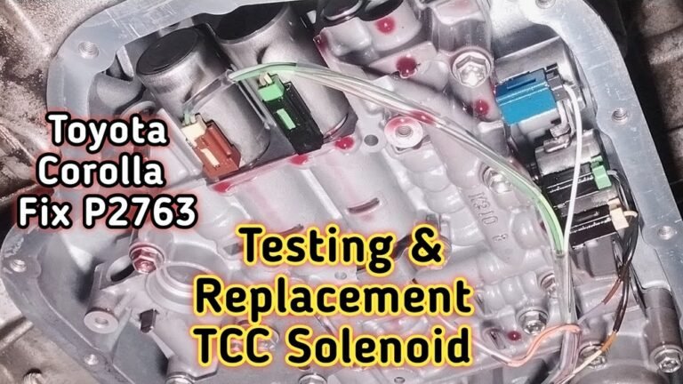Where is the Torque Converter Clutch Solenoid Located