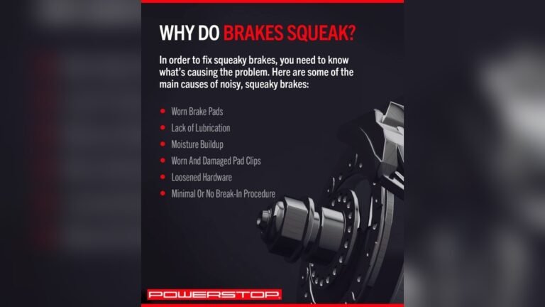 Why Do My Brakes Still Squeak After Replacing Them