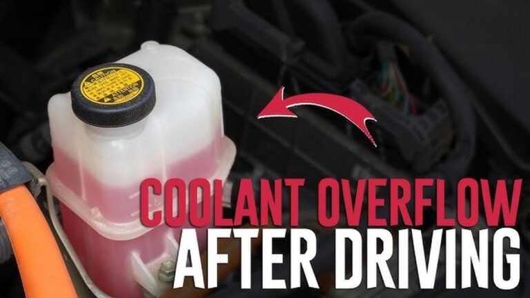 Why Does My Coolant Reservoir Overflow After Driving