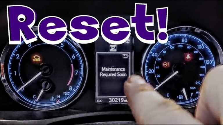 Why Does My Toyota Corolla Say Maintenance Required