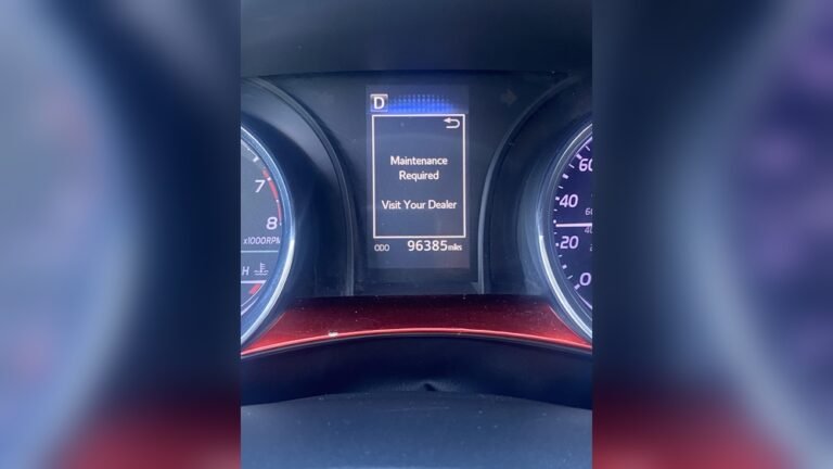 Why is My Maintenance Required Light on After Oil Change