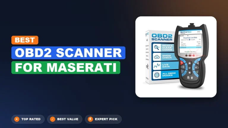 10 Best Obd2 Scanner For Maserati: Quality Picks 2026
