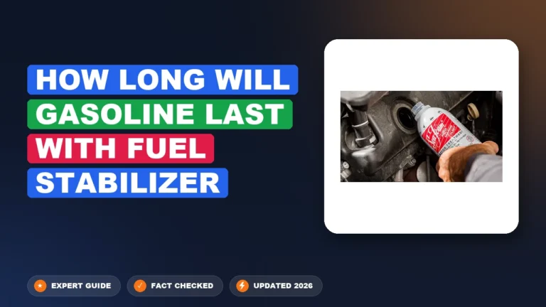How Long Will Gasoline Last With Fuel Stabilizer 2026 Guide
