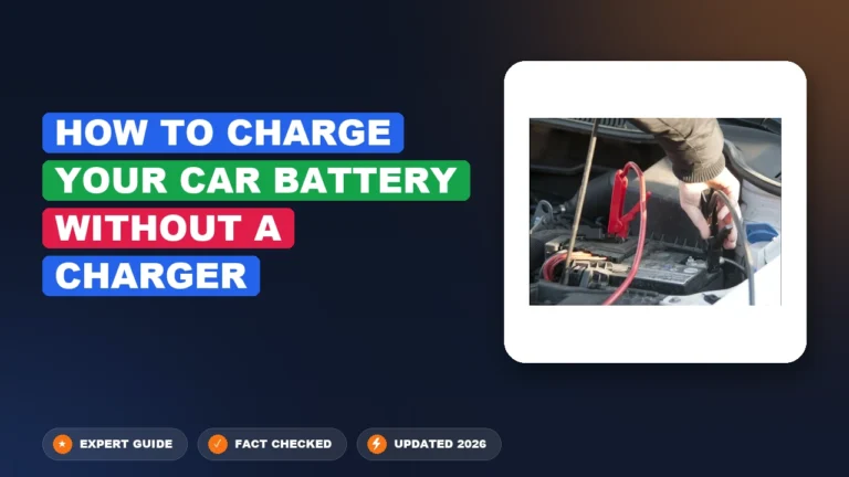 How to Charge Your Car Battery Without a Charger 2026