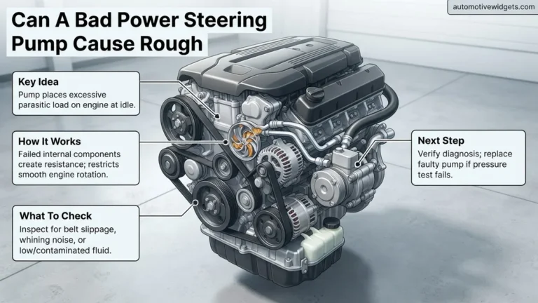 Can A Bad Power Steering Pump Cause Rough Idle Rough 2027