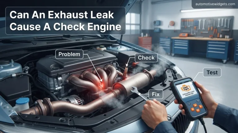 Can an Exhaust Leak Cause a Check Engine Light in 2026
