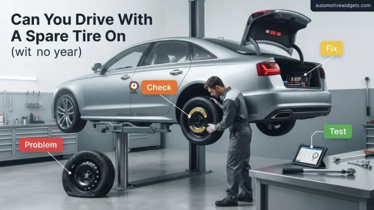 Can You Drive With A Spare Tire On The Highway Can You 2026