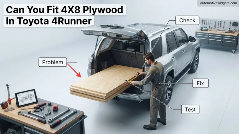 Can You Fit 4X8 Plywood In Toyota 4Runner Real Guide 2026