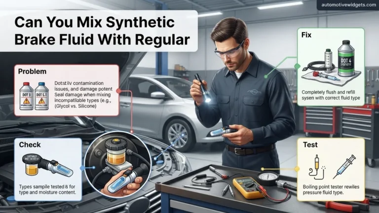 Can You Mix Synthetic Brake Fluid with Regular? Expert 2027