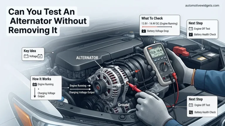 Can You Test an Alternator Without Removing It? 2026
