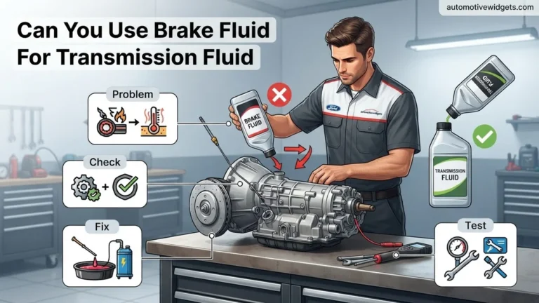 Can You Use Brake Fluid for Transmission Fluid ? 2026