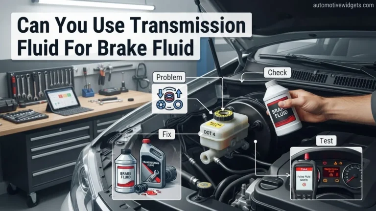 Can You Use Transmission Fluid for Brake Fluid? Proven 2026
