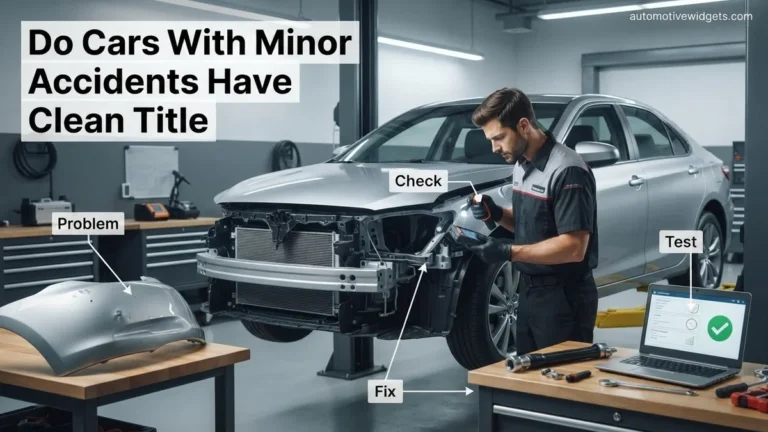 Do Cars With Minor Accidents Have Clean Title? Expert 2027