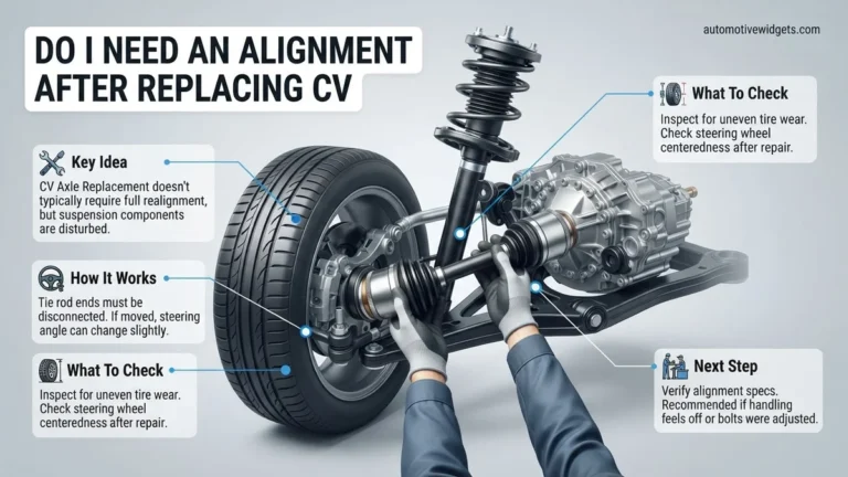 Do I Need An Alignment After Replacing Cv Axle Do I 2027