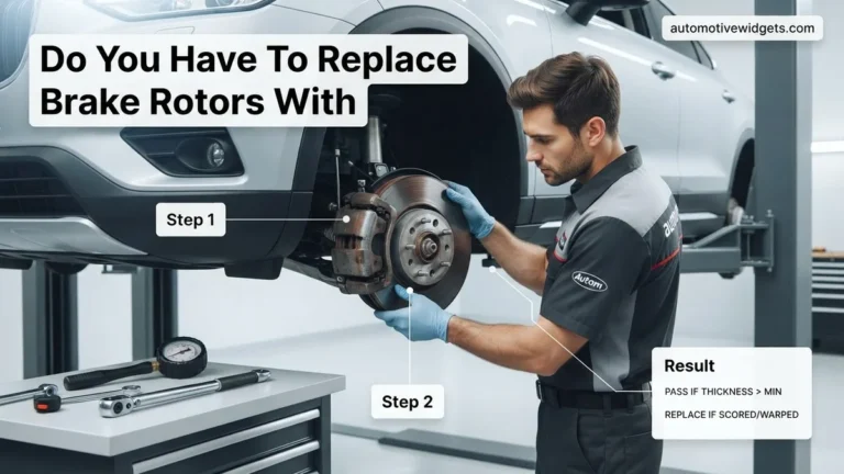 Do You Have To Replace Brake Rotors With Pads? Expert 2027