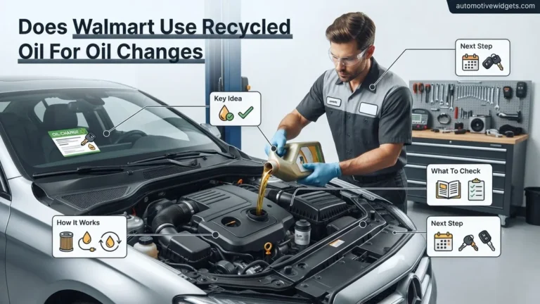 Does Walmart Use Recycled Oil For Oil Changes Real 2027