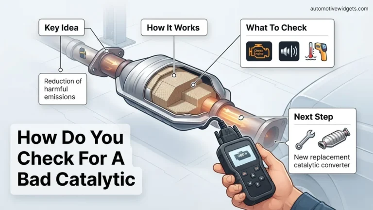 How Do You Check For A Bad Catalytic Converter Check 2026