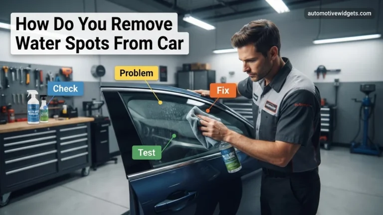 How Do You Remove Water Spots From Car Windows How to 2027