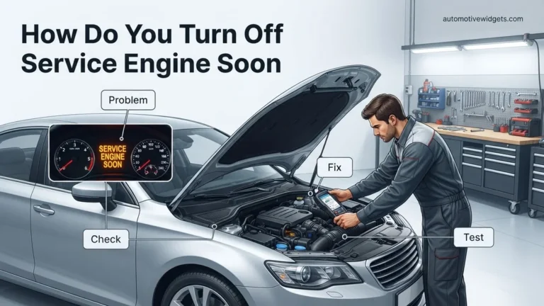 How Do You Turn Off Service Engine Soon Light How to 2027