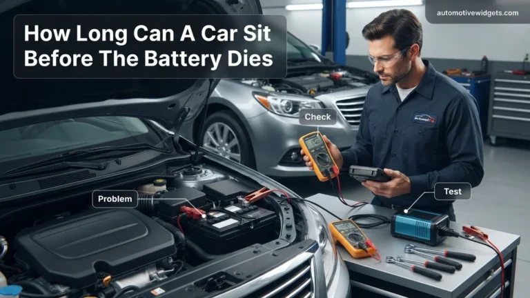 How Long Can A Car Sit Before The Battery Dies Expert 2027