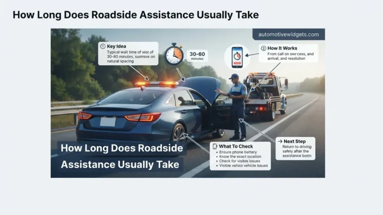 How Long Does Roadside Assistance Usually Take How 2026