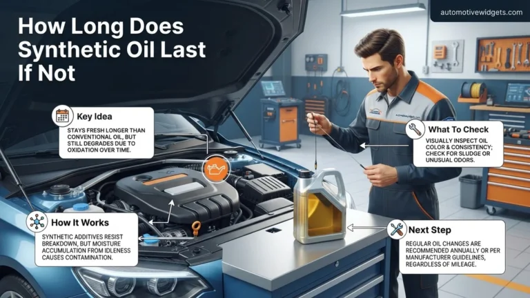 How Long Does Synthetic Oil Last If Not Driven Expert 2026