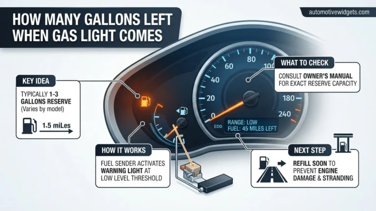 How Many Gallons Left When Gas Light Comes On Expert 2027