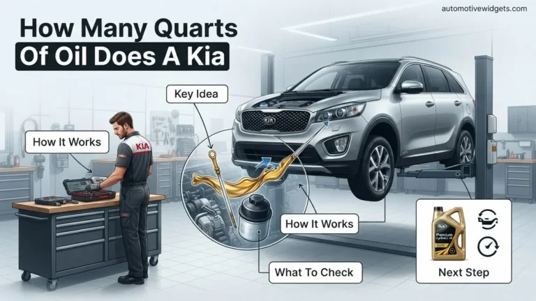 How Many Quarts Of Oil Does A Kia Sorento Take Expert 2026