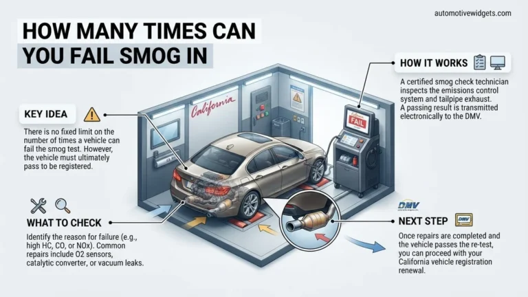How Many Times Can You Fail Smog In California How 2026