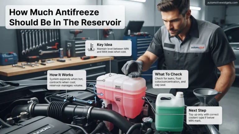 How Much Antifreeze Should Be In The Reservoir How 2026