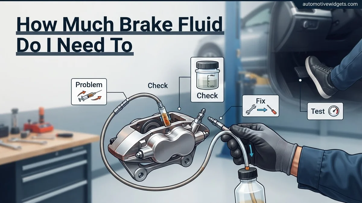 How Much Brake Fluid Do I Need To Bleed Brakes How Much Brake Fluid Do I Need To Bleed Brakes expert guide showing the main topic and key context
