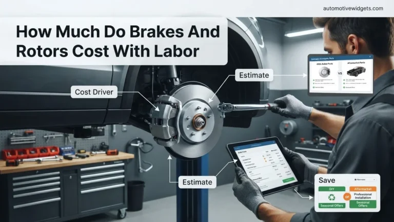 How Much Do Brakes And Rotors Cost With Labor How Much 2027