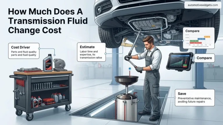 How Much Does a Transmission Fluid Change Cost in 2026