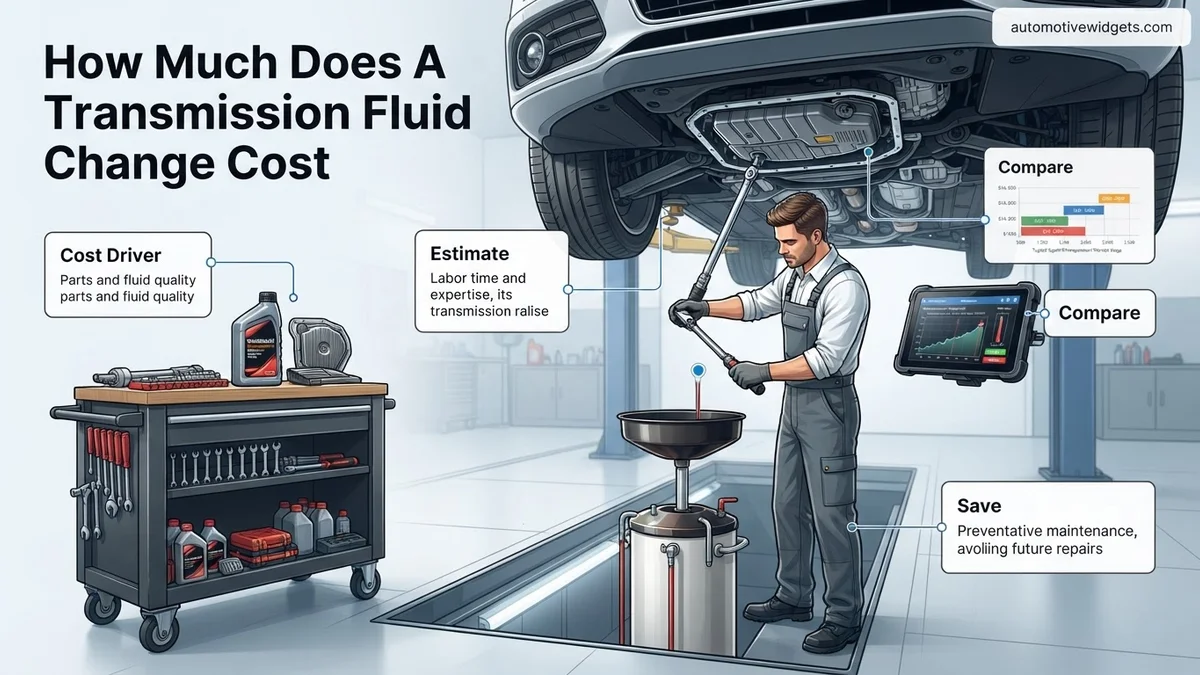 How Much Does A Transmission Fluid Change Cost How Much Does A Transmission Fluid Change Cost expert guide showing the main topic and key context