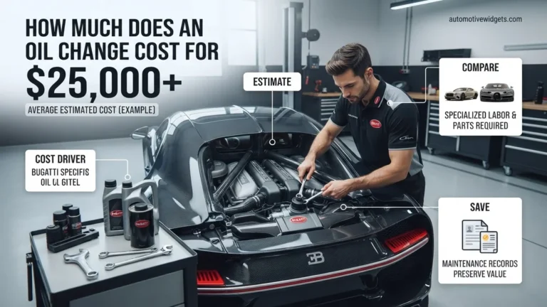 How Much Does An Oil Change Cost For A Bugatti How 2027