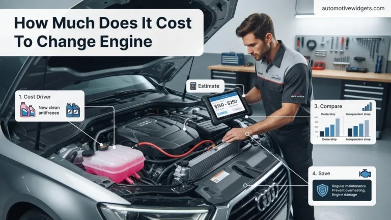 How Much Does It Cost To Change Engine Coolant in 2026