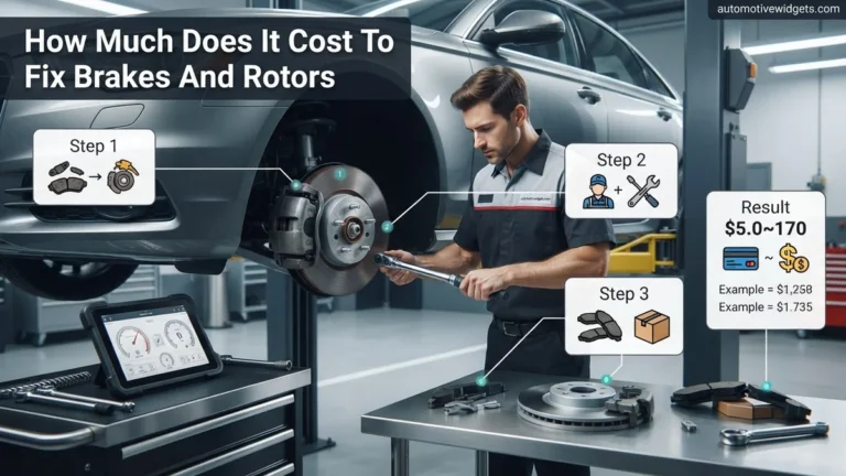 How Much Does It Cost To Fix Brakes And Rotors Real 2026