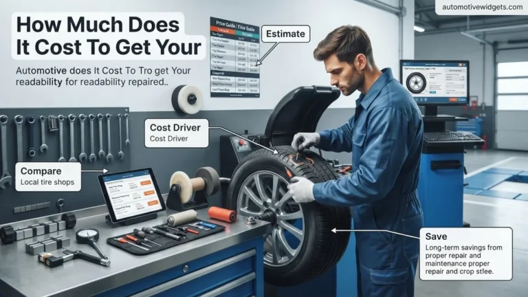 How Much Does It Cost To Get Your Tire Patched How 2027