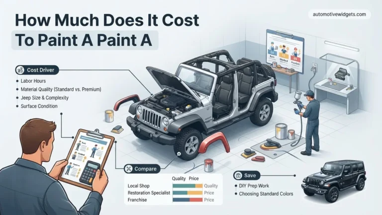 How Much Does It Cost To Paint A Jeep Wrangler Real 2026