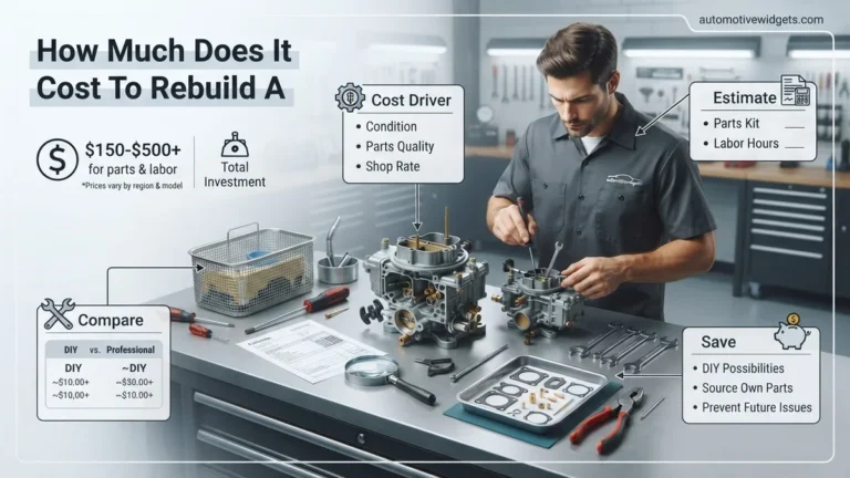 How Much Does It Cost To Rebuild A Carburetor How Much 2027