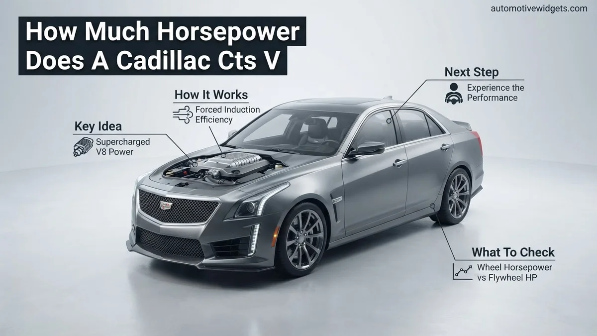 How Much Horsepower Does A Cadillac Cts V Have How Much Horsepower Does A Cadillac Cts V Have expert guide showing the main topic and key context