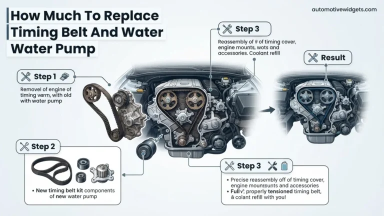 How Much To Replace Timing Belt And Water Pump How 2026