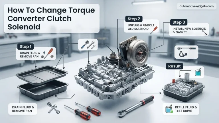 How To Change Torque Converter Clutch Solenoid Fix 2027