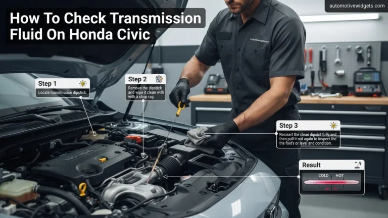 How to Check Transmission Fluid on Honda Civic 2027
