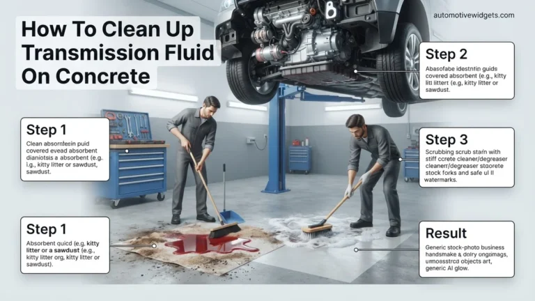 How To Clean Up Transmission Fluid On Concrete How to 2026